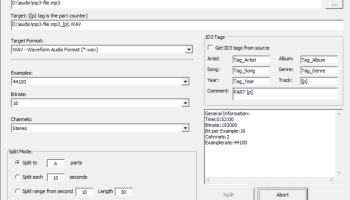 VB6AudioSplitter screenshot