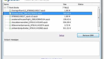 Epubor Nook DRM Removal screenshot