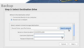 Redo Backup and Recovery screenshot