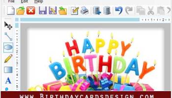 Print a Birthday Card screenshot