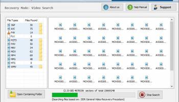 Memory Card Data Repair Program screenshot