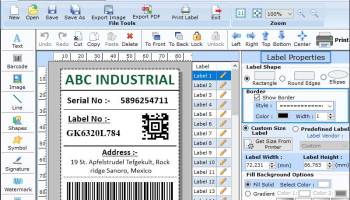 DRPU Barcode Generator screenshot