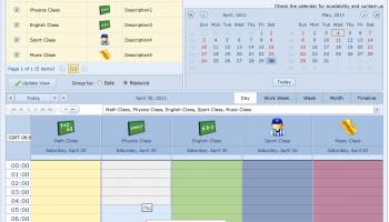 School Calendar for Workgroup screenshot