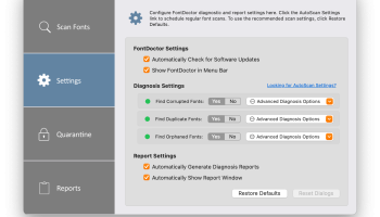 FontDoctor screenshot