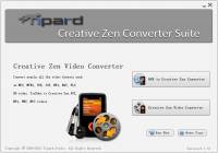 Tipard Creative Zen Converter Suite screenshot