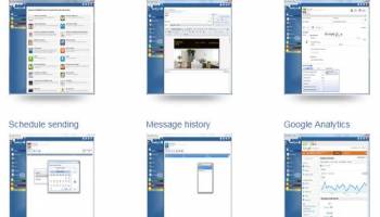 Newsletter emails screenshot