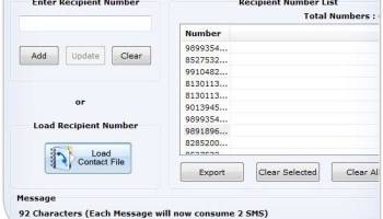Bulk SMS Android Mobile screenshot