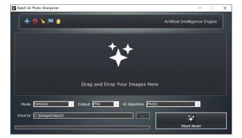 Batch AI Photo Sharpener screenshot