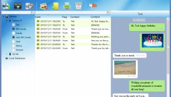 Backuptrans Android Line Transfer screenshot