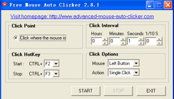 Free Mouse Auto Clicker screenshot