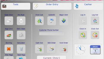 POS Pizza screenshot