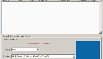MOV MP3 Converter Express screenshot