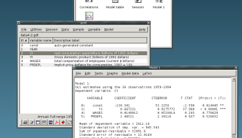 gretl Portable screenshot