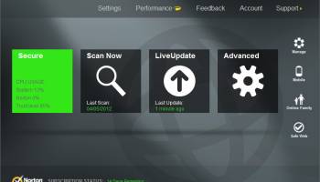 Norton Internet Security screenshot