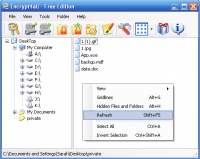 Encrypt4all Free Edition screenshot