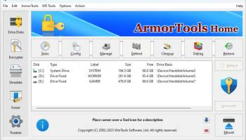 ArmorTools Home x64 screenshot