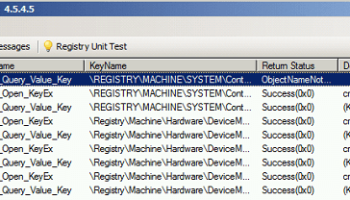 EaseFilter Registry Filter Driver SDK screenshot