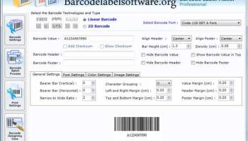 Buy Barcode Label Software screenshot