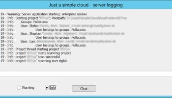 Just a simple cloud screenshot