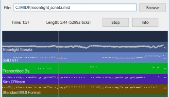 MIDIPlayer screenshot