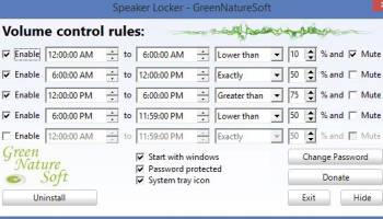 Speaker Locker screenshot