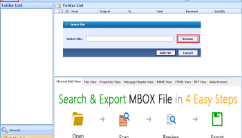 Best MBOX to PDF Converter Software screenshot
