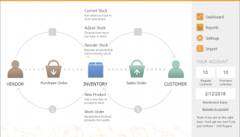 inFlow Inventory Software screenshot