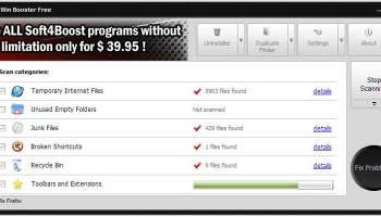 PC Win Booster Free screenshot