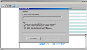 IGEO OST REPAIR screenshot