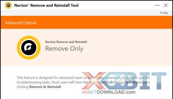 Norton Removal Tool screenshot