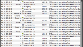 Moo0 FileMonitor screenshot