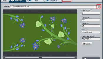 Amazing Flash to MOV Converter screenshot