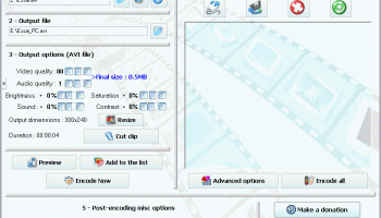 PocketDivXEncoder screenshot