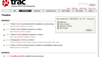 BitNami Trac Stack screenshot