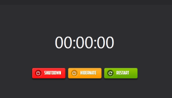 Shutter Auto Shutdown screenshot