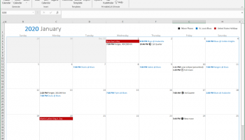 PrintableCal screenshot