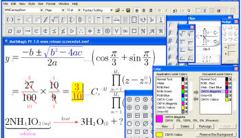 MathMagic Personal Edition screenshot