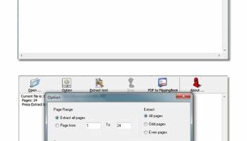 Flash Brochure Free PDF to Text screenshot