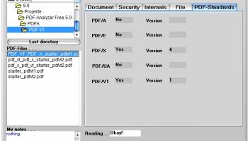 PDF-Analyzer screenshot