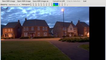 Luminance HDR screenshot