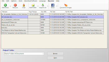 Convert Word to Images 4dots screenshot