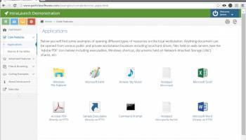 IntraLaunch screenshot