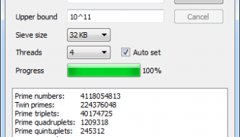 primesieve screenshot