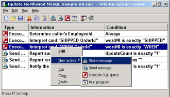SMS Reception Center screenshot