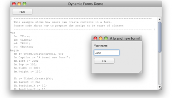 TMS Scripter screenshot