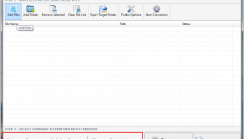 Auto Accept Reject Changes screenshot