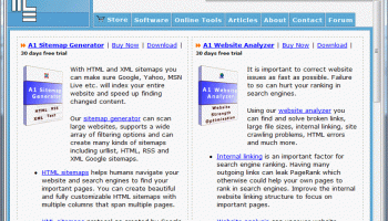 A1 Website Download screenshot