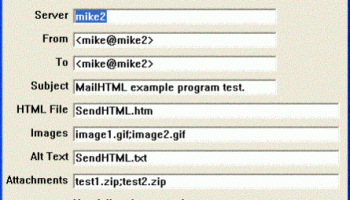 SMTP/POP3/IMAP Email Component Library for Visual Basic screenshot