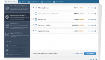 Auslogics Windows Slimmer screenshot