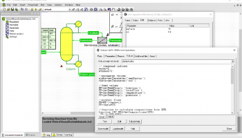 CAPE-OPEN Unit Operation for Scilab screenshot